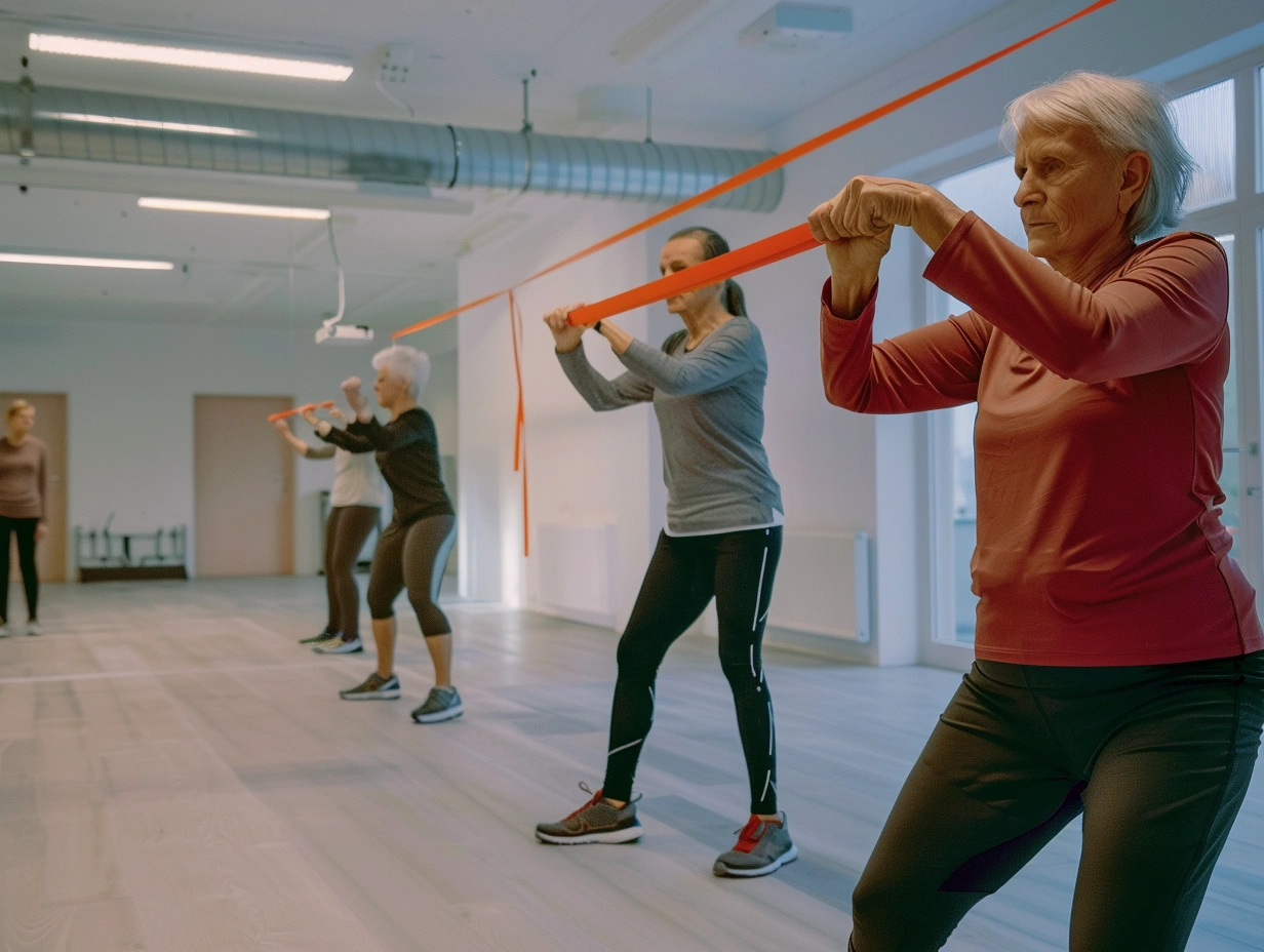 М'який фітнес для пенсіонерів