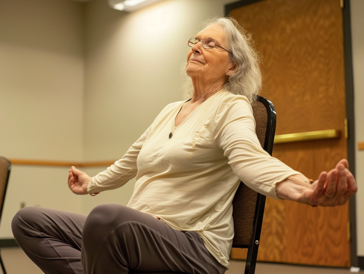 Спеціальна йога для пенсіонерів